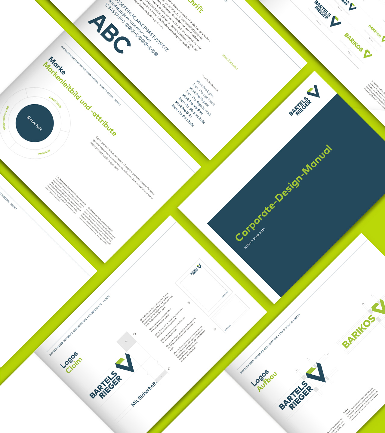 Aclewe Corporate Design Agentur Projekt BartelsRieger CD Manual