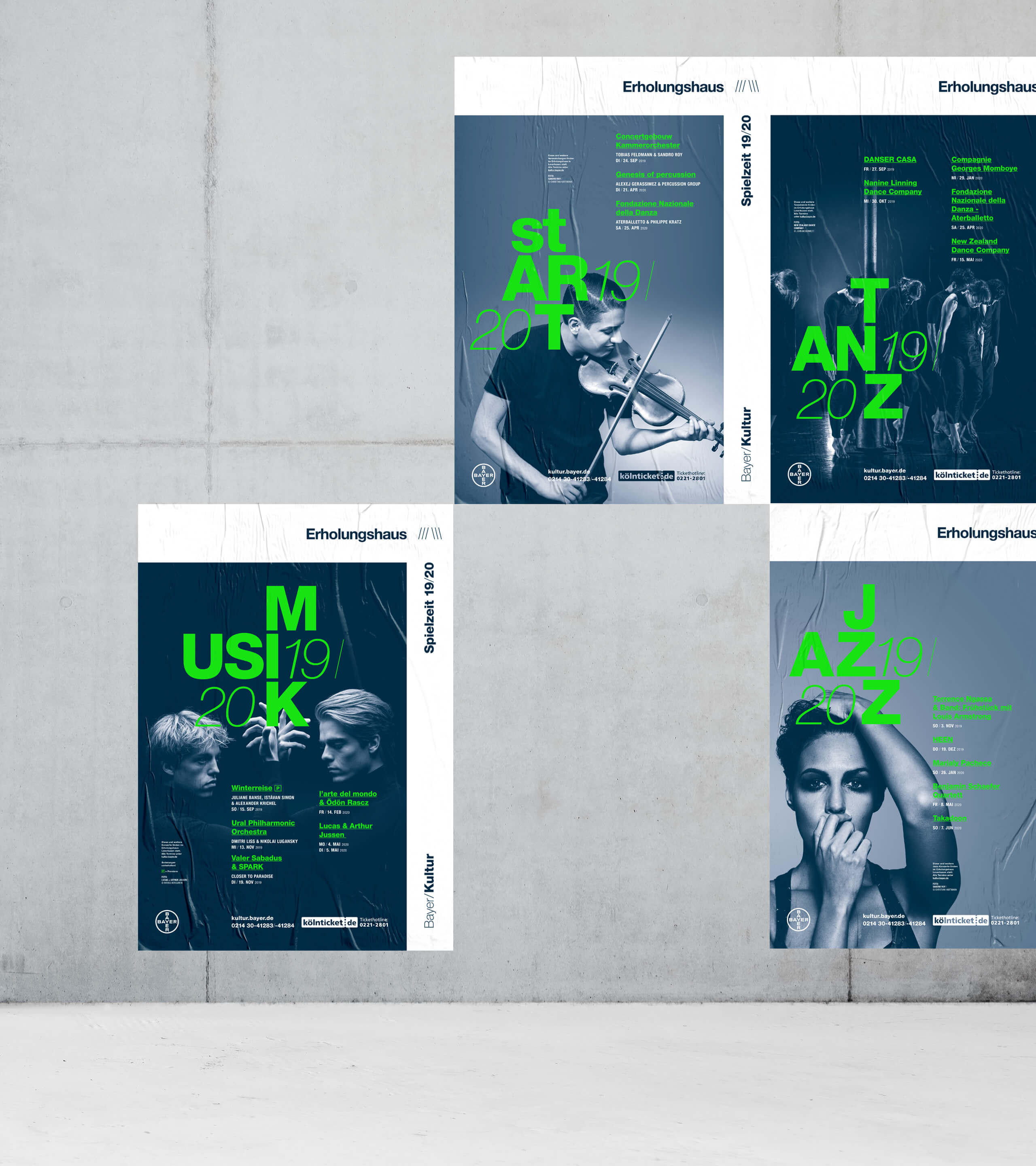 Aclewe Werbe&shy;agentur Projekte Bayer Kultur out of home