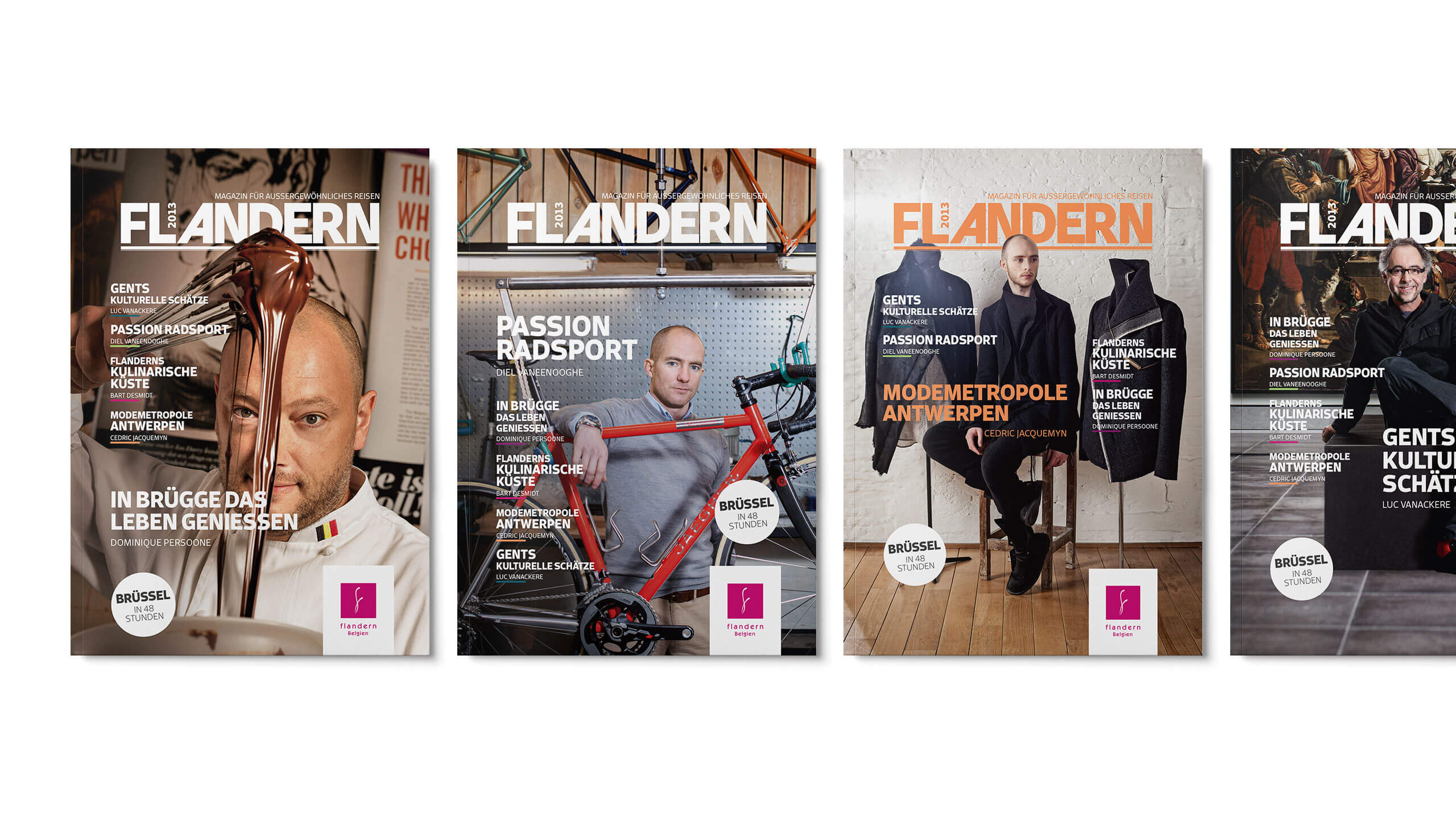Aclewe Werbe&shy;agentur gestaltet Magazin für Flandern