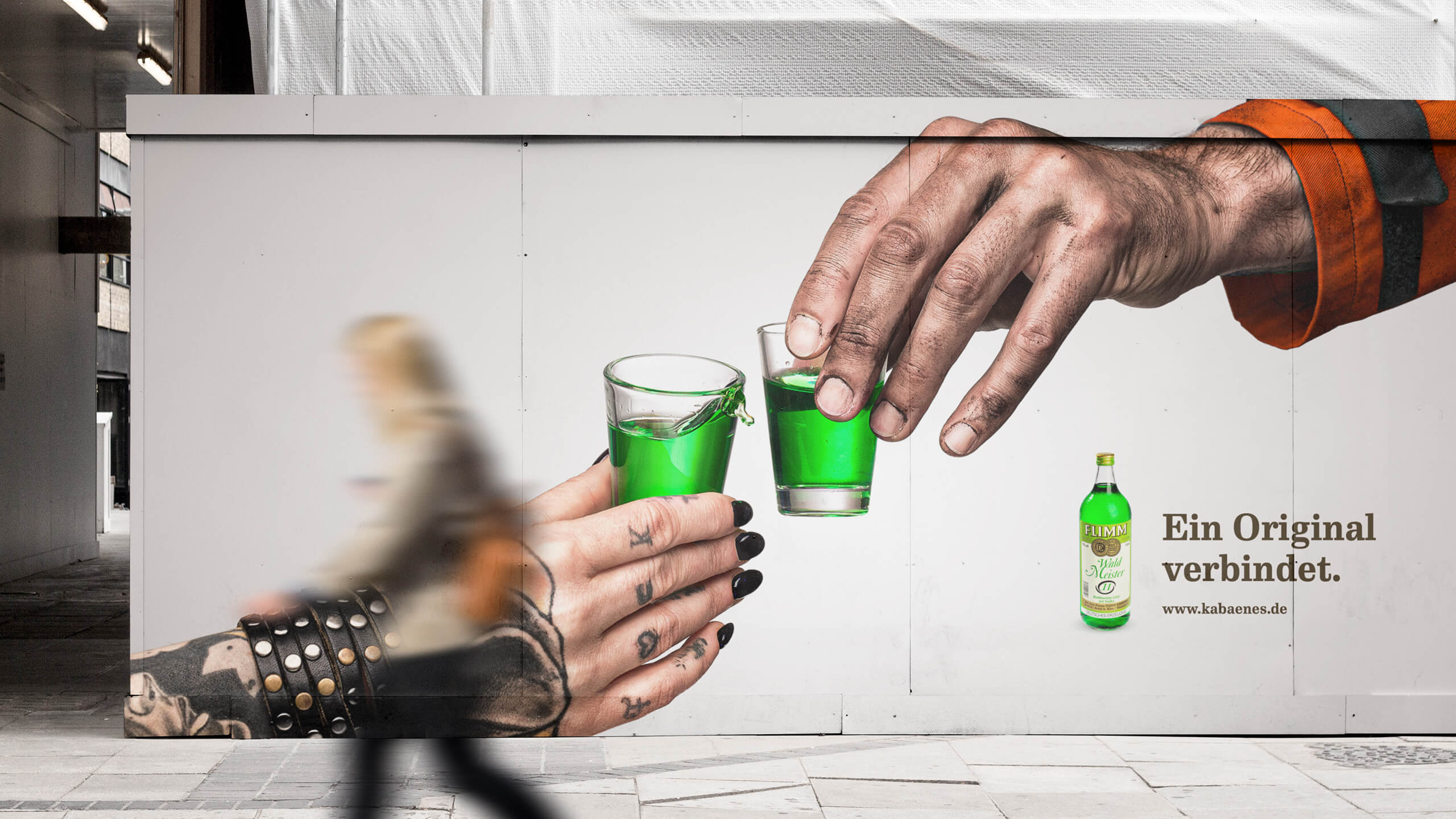 Aclewe Marketing Firma Projekt FLIMM Out of Home Kampagne