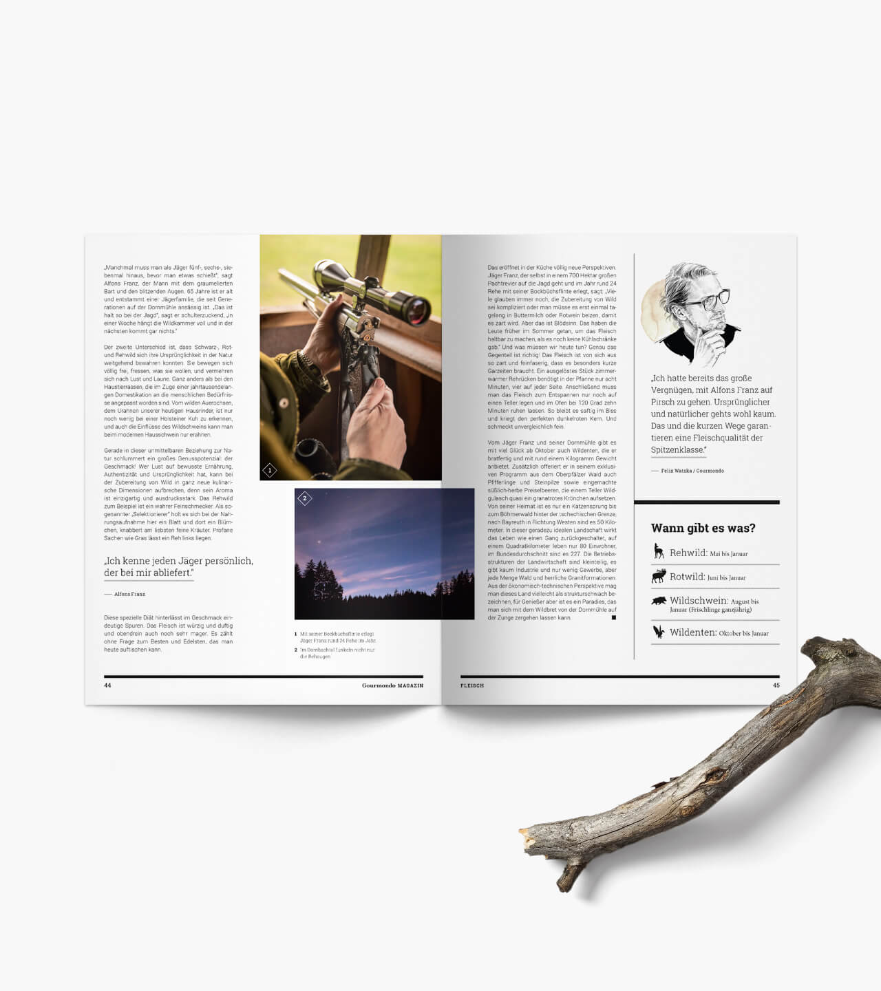 Gourmondo editorial Innenseite 