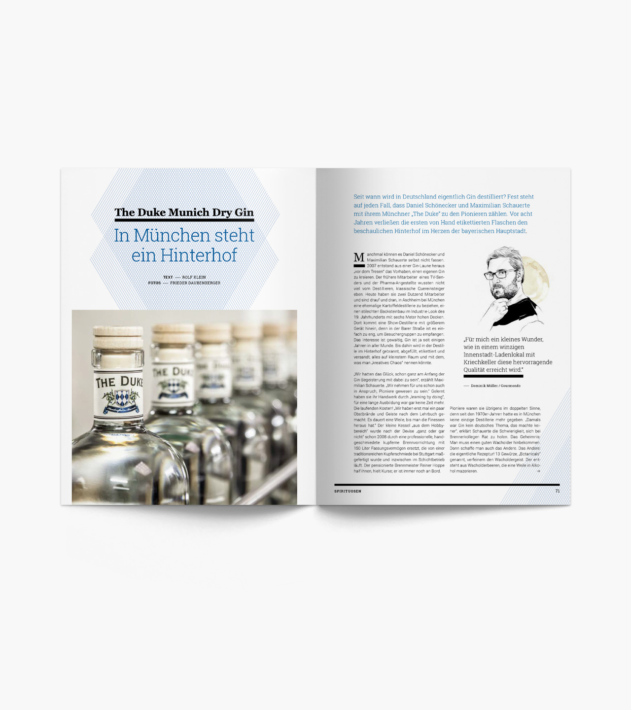 Gourmondo Magazin editorial Illustrationen 