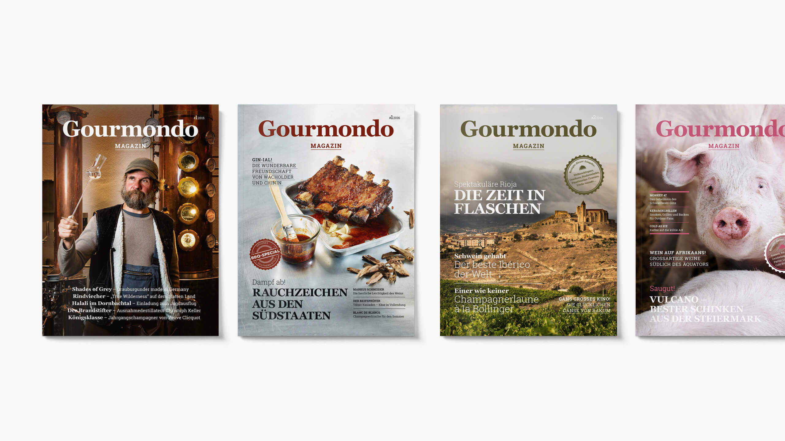 Gourmondo Magazin Titelseiten