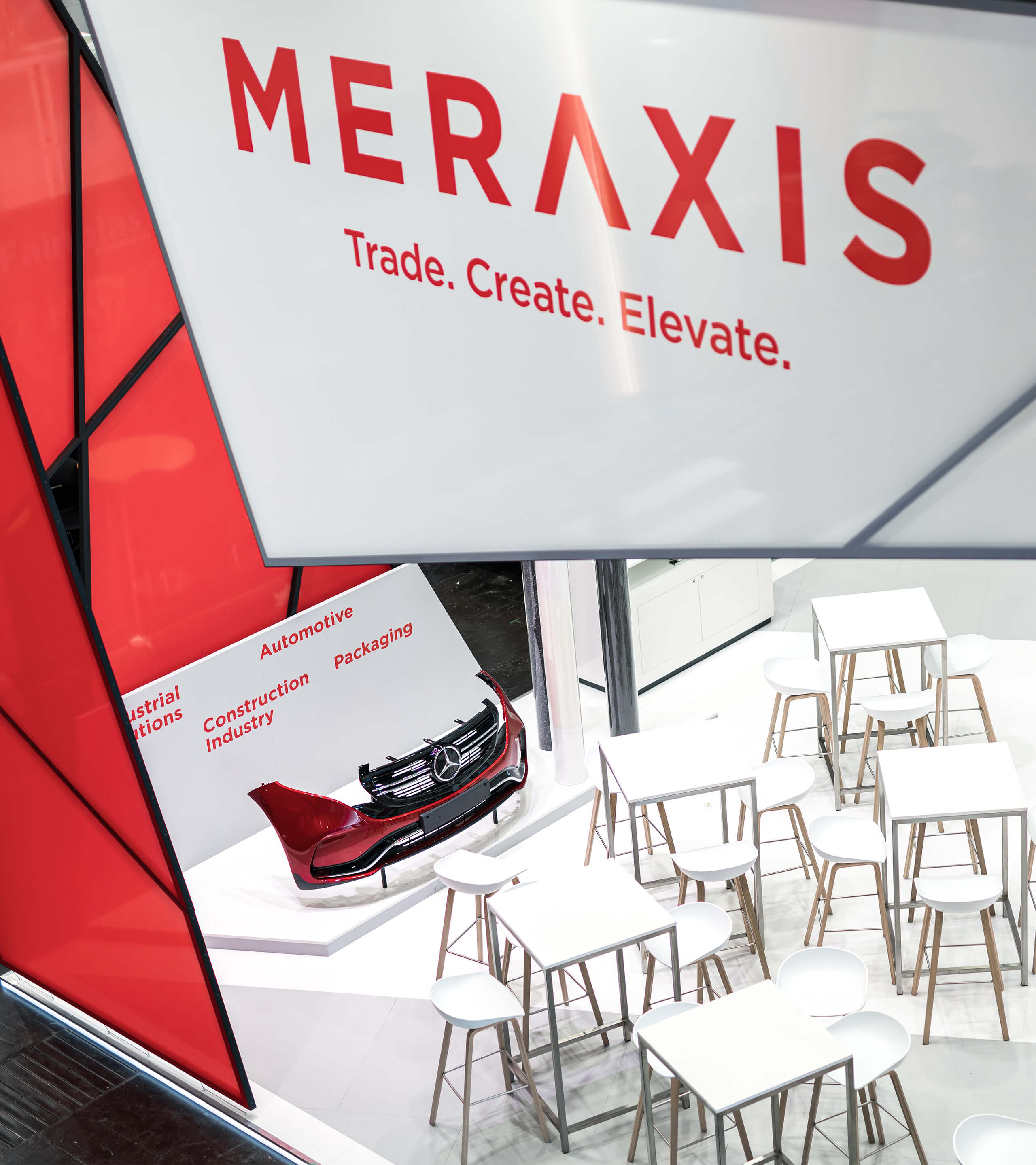 Aclewe Designagentur Projekt Meraxis Messestand