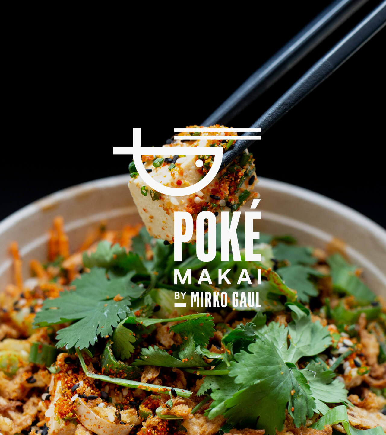 Pokemakai Bowl mit Logo 