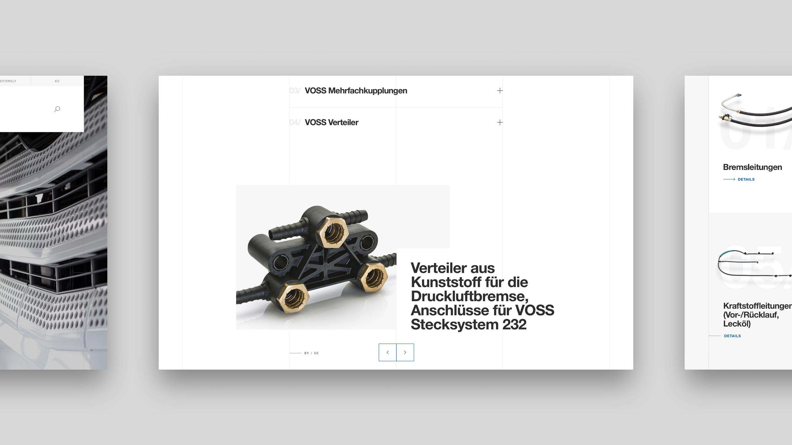 VOSS Webdesign von Aclewe Werbe&shy;agentur Köln