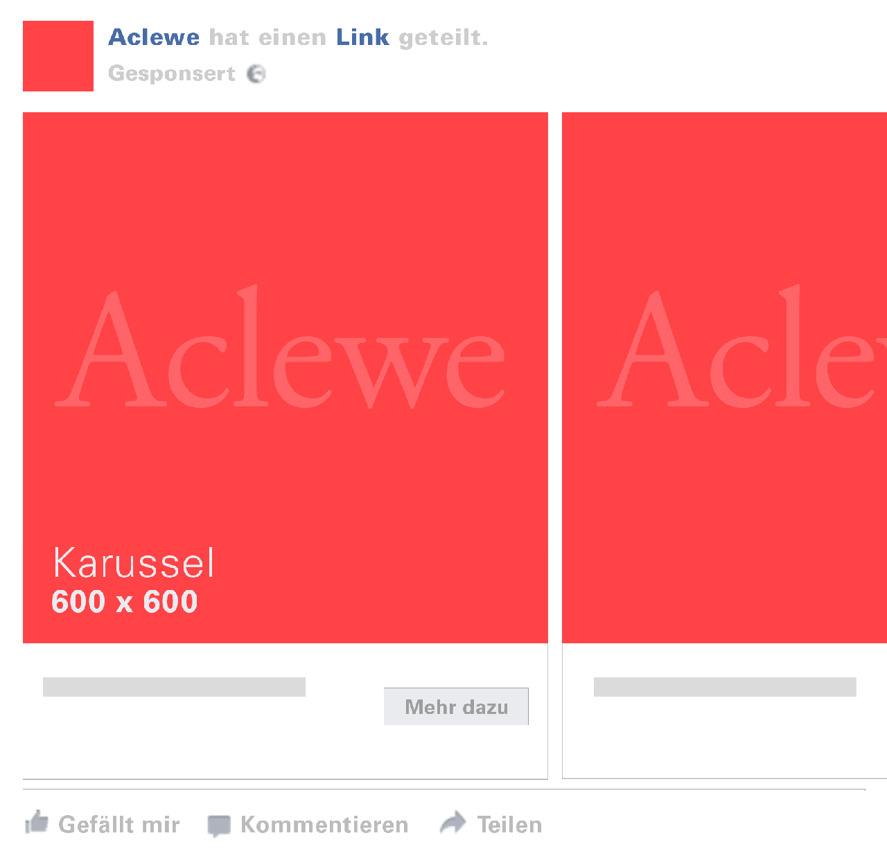  Aclewe Facebook Bildmaße Website Klicks Anzeige