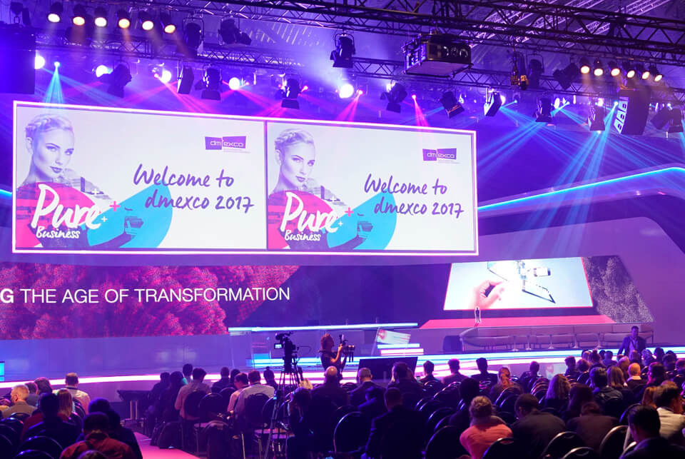 Aclewe dmexco Buehne Aclewe dmexco 2017 Hauptbuehne