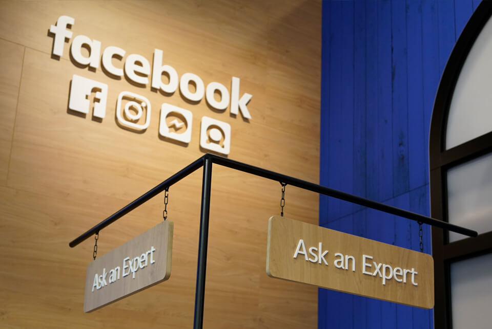 Aclewe dmexco Facebook Stand Aclewe bei dmexco 2017 Facebook Messetand