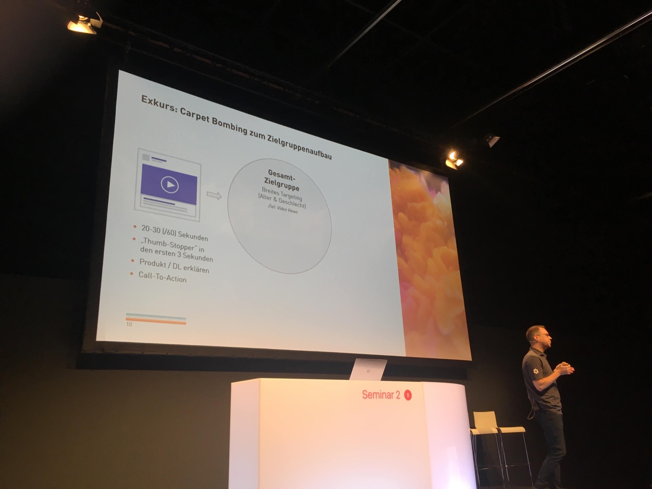 Aclewe DMEXCO Seminar Aclewe bei dmexco 2019 Seminar zu Facebook Advertising