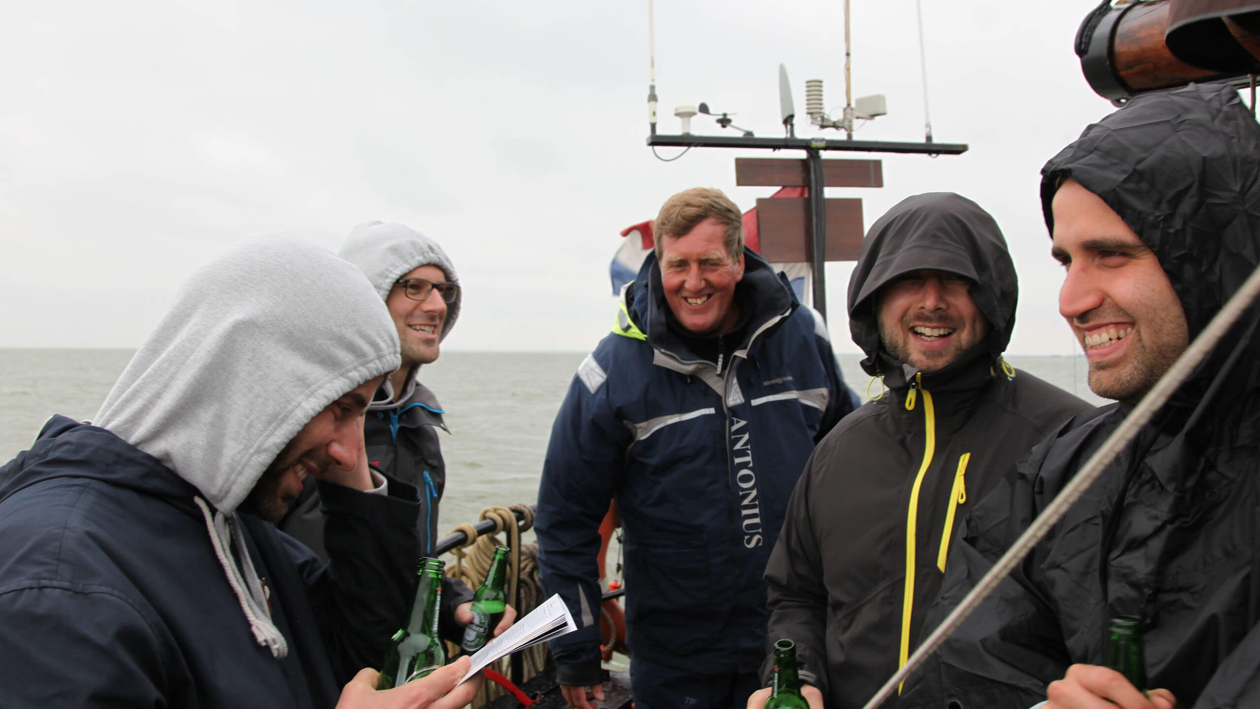 Aclewe Werbe&shy;agentur Event Bootsausflug 2013 14