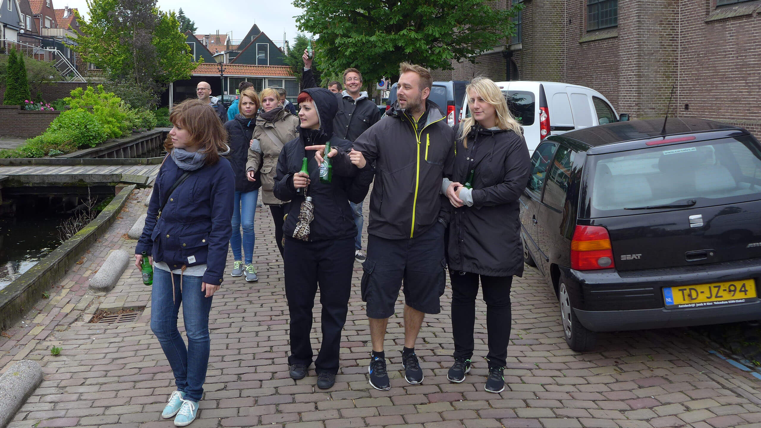 Aclewe Medienagentur Mitarbeiter bei Event Bootsausflug